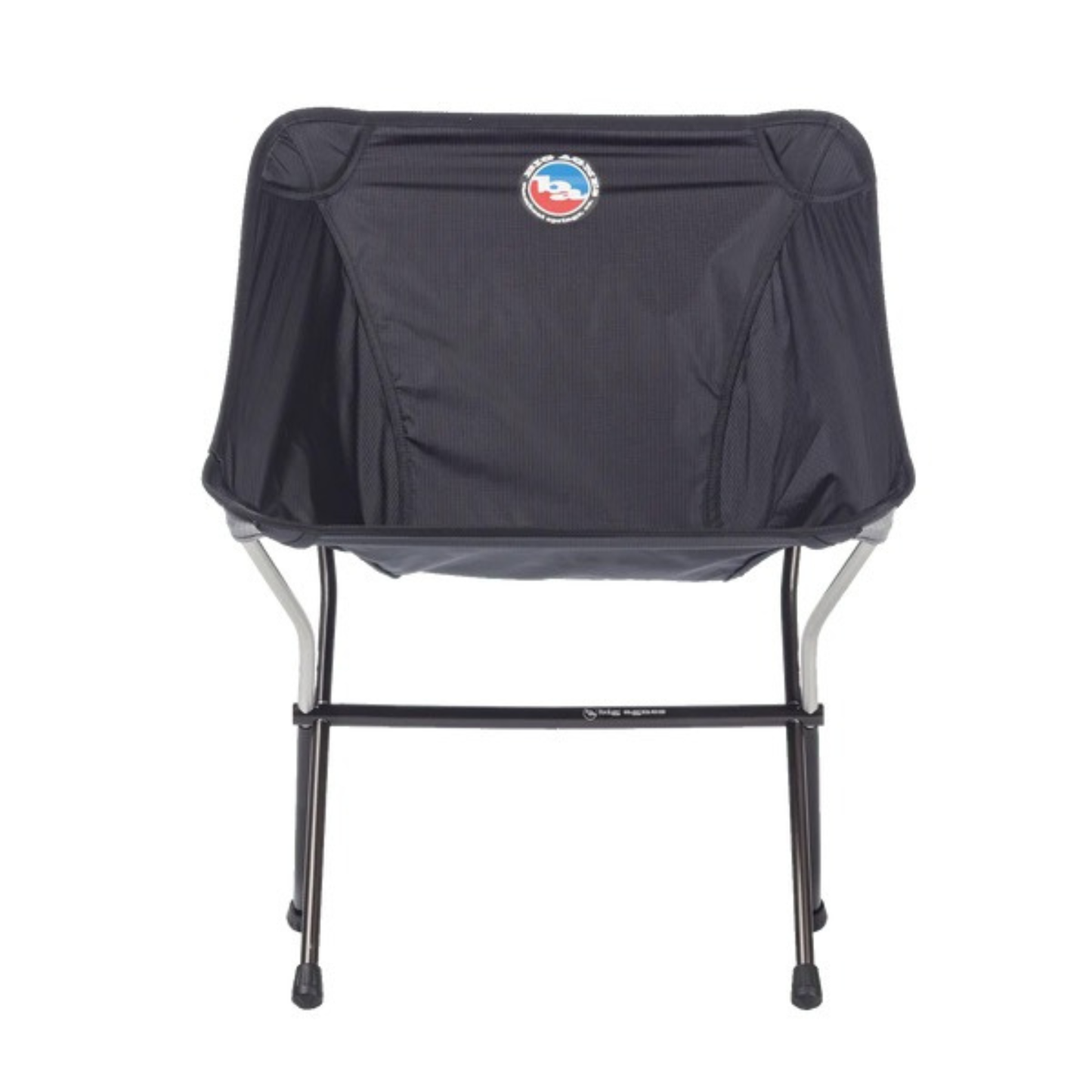 Big Agnes Skyline UL packable camping chair in jet black colour on white background