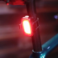 Blackburn Grid Rear Light 40 lumens rechargeable in action on a bike