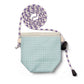 Blue Lug Can Cooler Pouch featuring Grid Rip nylon fabric, insulated construction and side attachment loops for carrying.