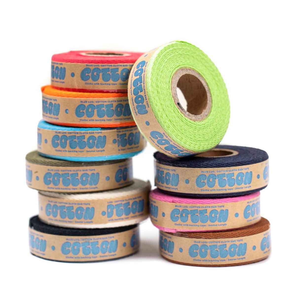 Blue Lug Cotton Cloth Bar Tape for sale in Toronto, Canada available in a wide selection of colours.