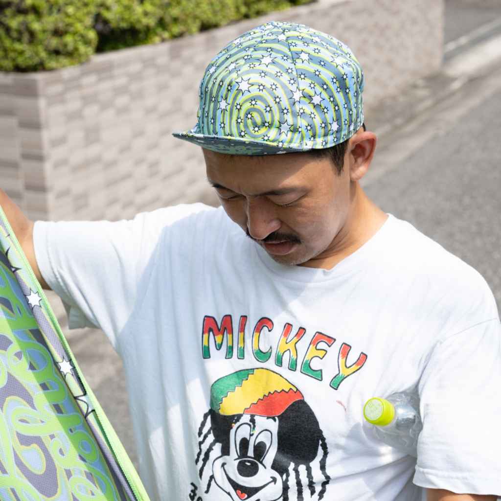 Blue Lug Dreamer cotton cycling cap featuring the original Dreamer design and classic cycling cap construction.