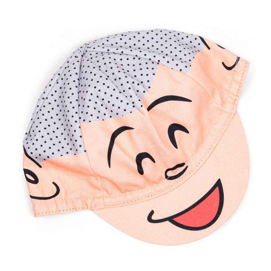 Blue Lug Good Boy cotton cycling cap featuring the original Good Boy design and classic cycling cap construction.