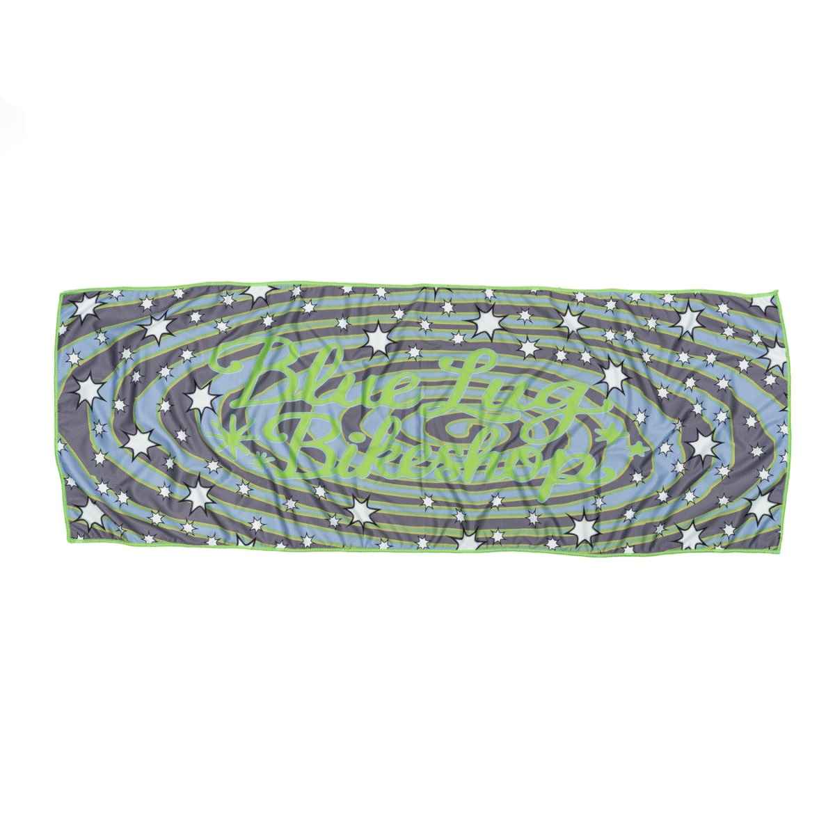 Blue Lug Dry Towel in Dreamer featuring Blue Lug graphic.  Compact, packable, quick dry towel for camping, biking, swimming now available in Toronto, Canada.