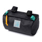 Blue Lug Handlebar Pouch featuring a compact, soft-sided nylon construction with removable straps for mounting to bicycle handlebars.