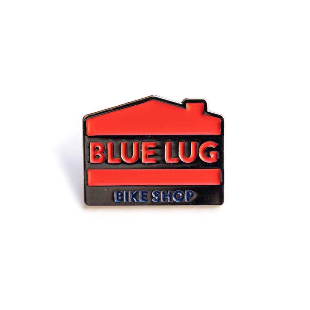 Assorted Blue Lug decorative pins featuring playful original artwork and designs for jackets, hats and bags.