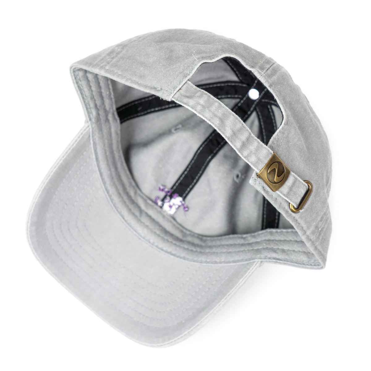 Blue Lug Tandem cotton dad hat featuring embroidered Cart Skater Cat artwork on the front.