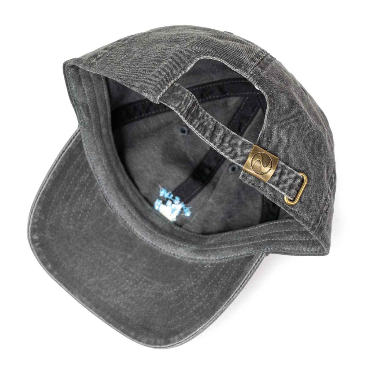 Blue Lug Tandem cotton dad hat featuring embroidered Cart Skater Cat artwork on the front.