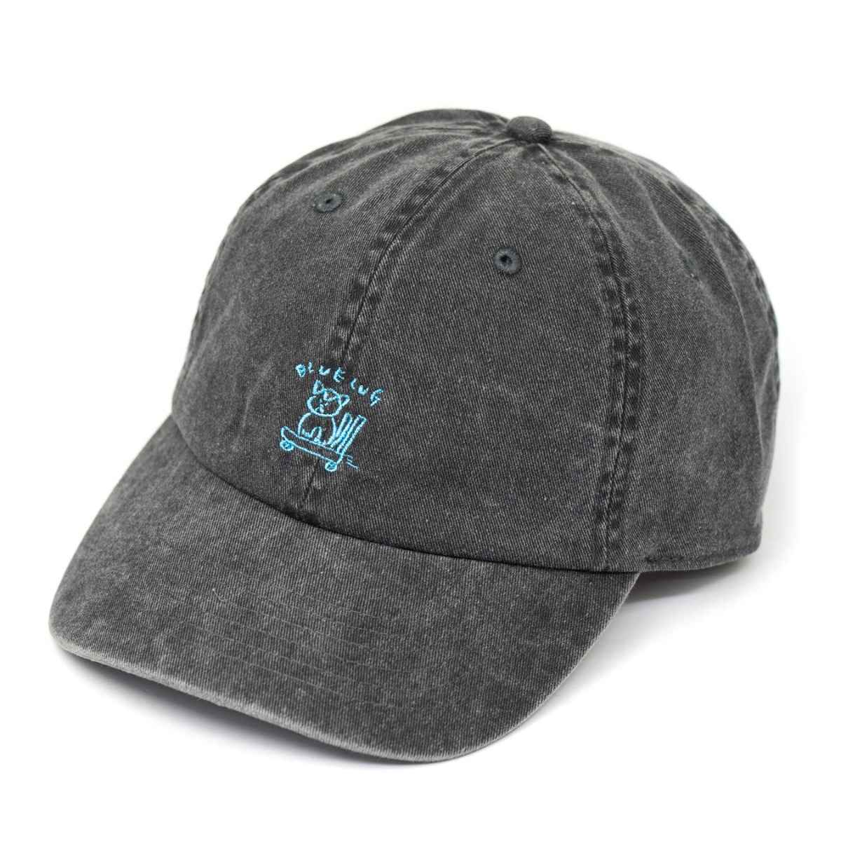 Blue Lug Tandem cotton dad hat featuring embroidered Cart Skater Cat artwork on the front.