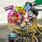 Blue Lug Select Everyday Basket, steel bicycle basket for front or rear racks with durable wire construction and everyday cargo capacity