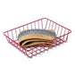 Blue Lug Select Everyday Basket, steel bicycle basket for front or rear racks with durable wire construction and everyday cargo capacity