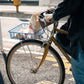Blue Lug Select Everyday Basket, steel bicycle basket for front or rear racks with durable wire construction and everyday cargo capacity