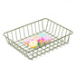 Blue Lug Select Everyday Basket, steel bicycle basket for front or rear racks with durable wire construction and everyday cargo capacity