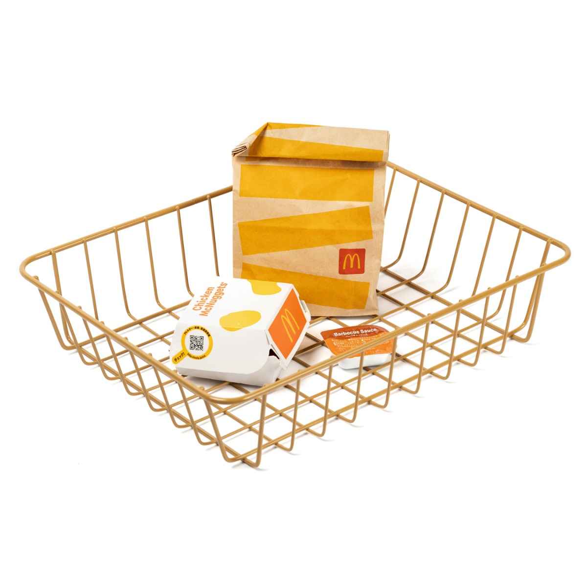 Blue Lug Select Everyday Basket, steel bicycle basket for front or rear racks with durable wire construction and everyday cargo capacity
