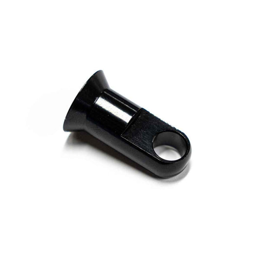 Blue Lug KOMA Light Mount in silver, original aluminum bicycle light bracket compatible with front and rear KOMA Light mounting