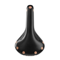 Brooks Swift black leather saddle top view