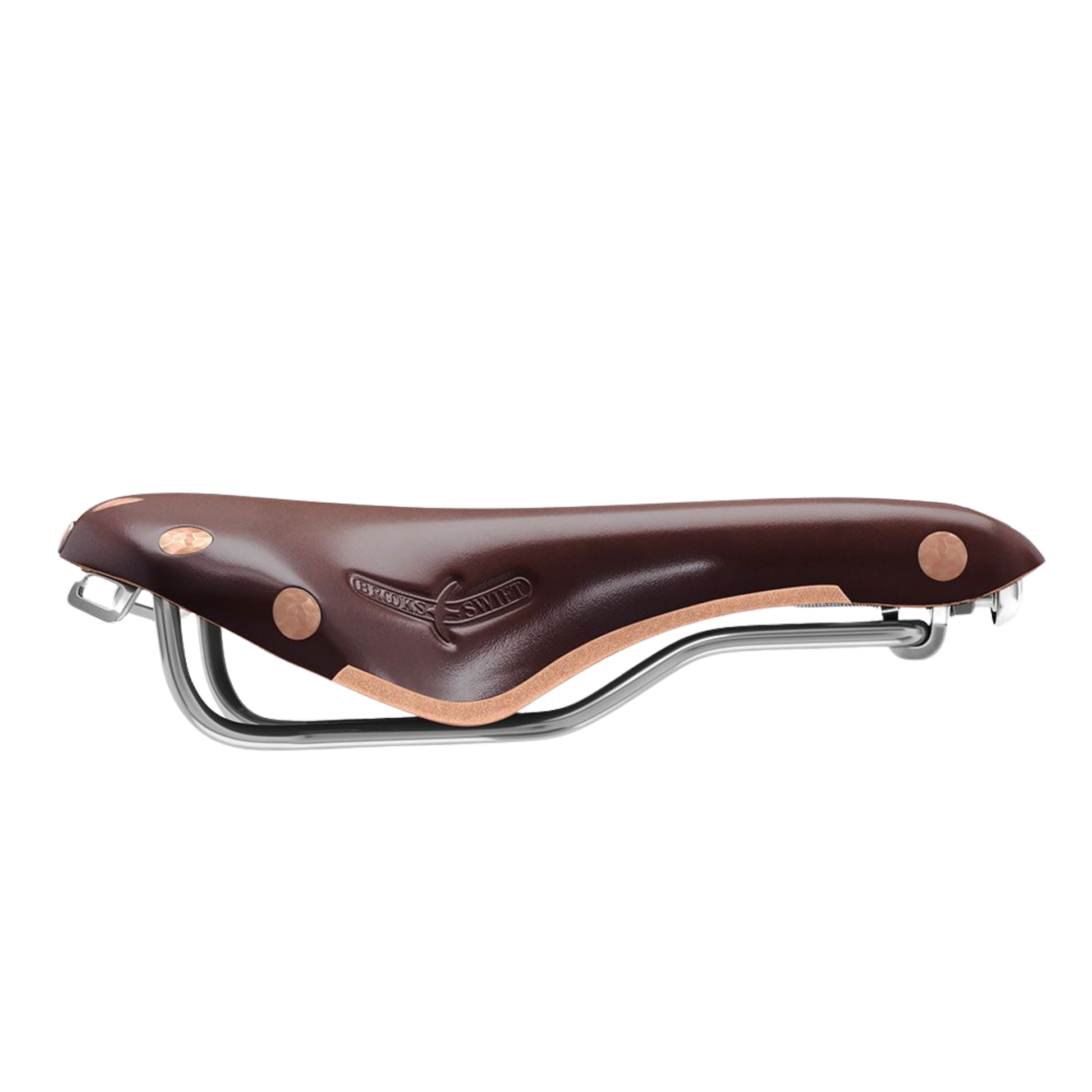 Brooks Swift leather saddle right side view