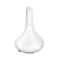 Brooks Flyer LTD white leather saddle top view