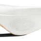 Brooks Flyer LTD white leather saddle right logo view