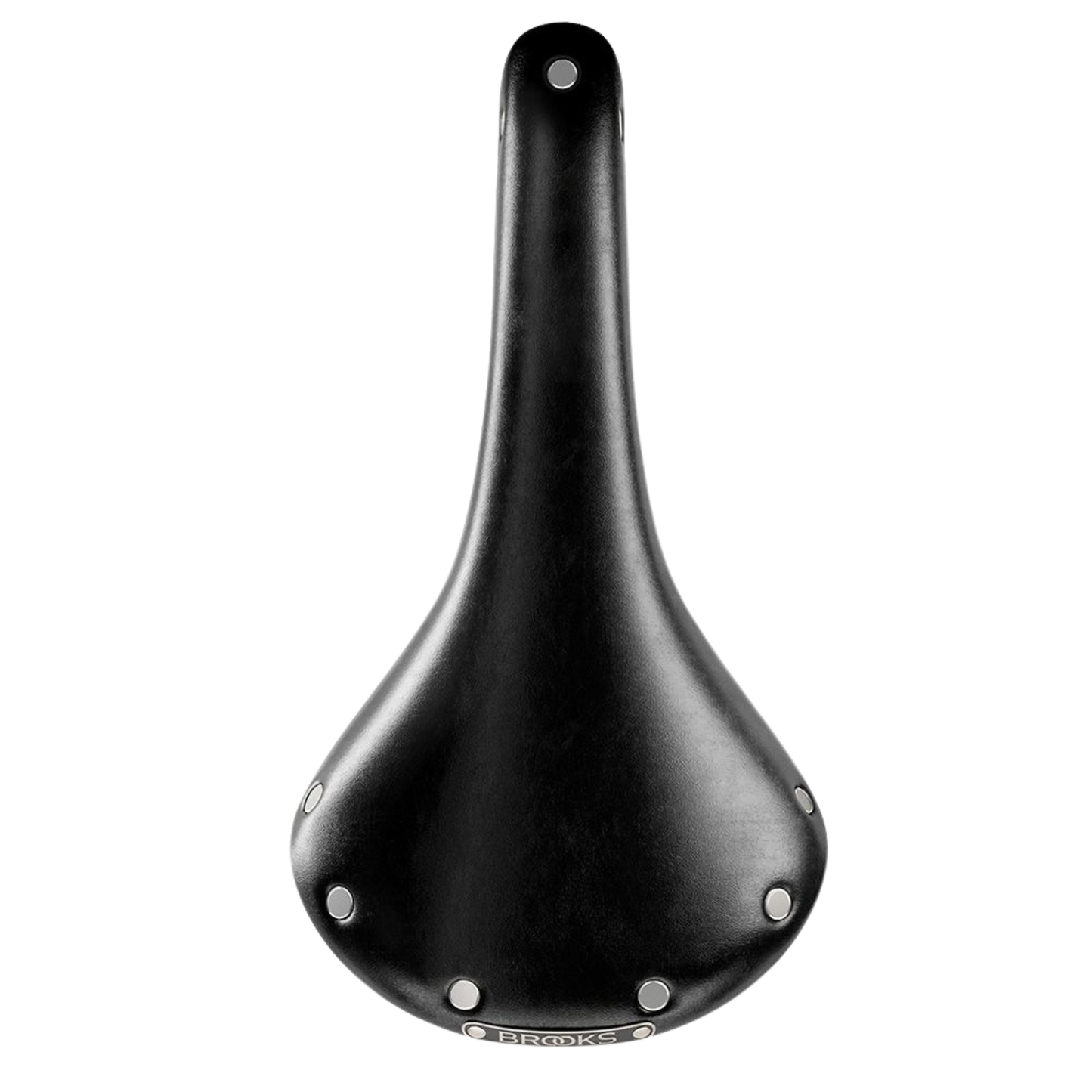 Brooks Swallow B15 leather saddle top view