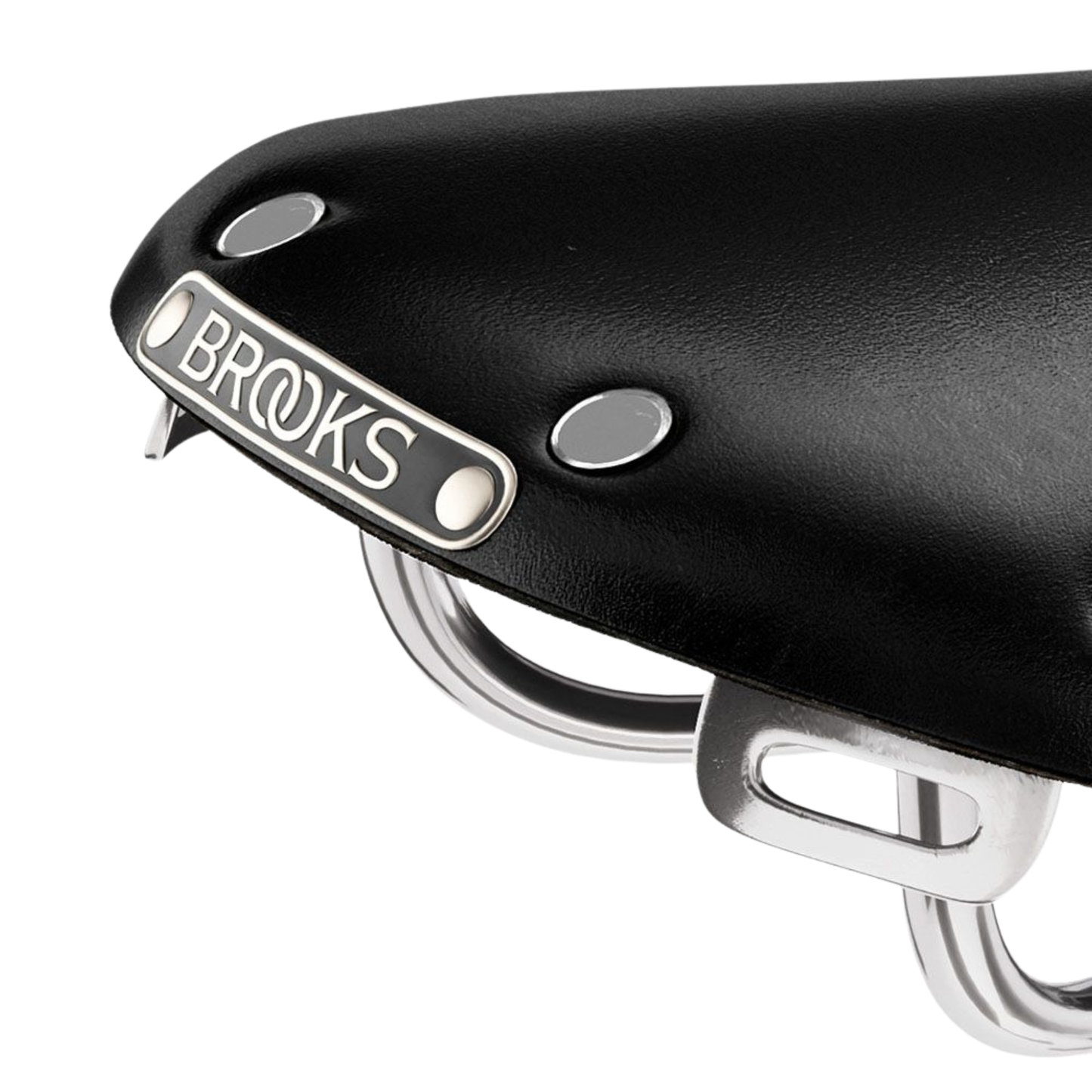 Brooks Swallow B15 leather saddle back brooks tag