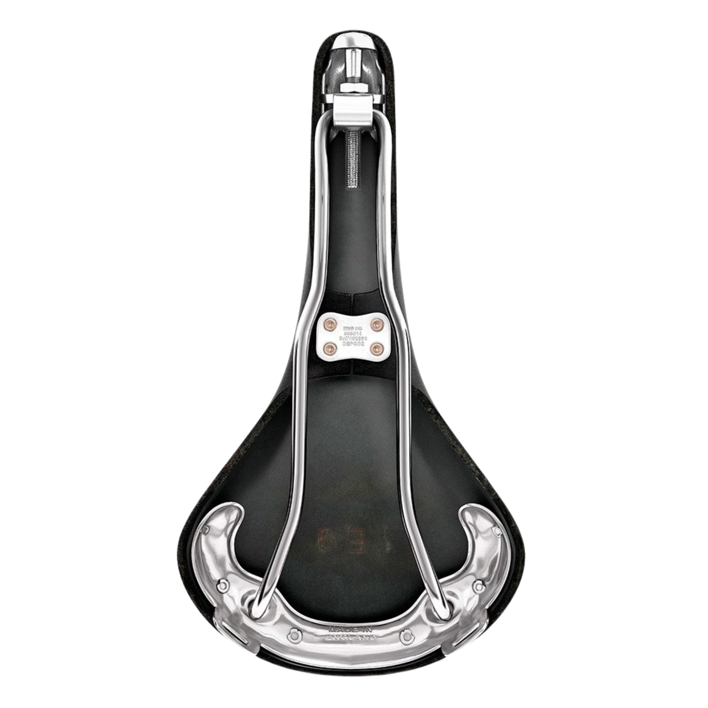 Brooks Swallow B15 leather saddle general bottom view