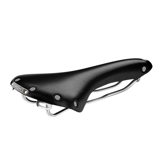 Brooks Swallow B15 leather saddle diagonal right view