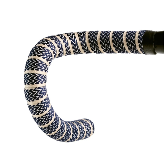 BTP Woven Bar Tape Wave Blue closeup