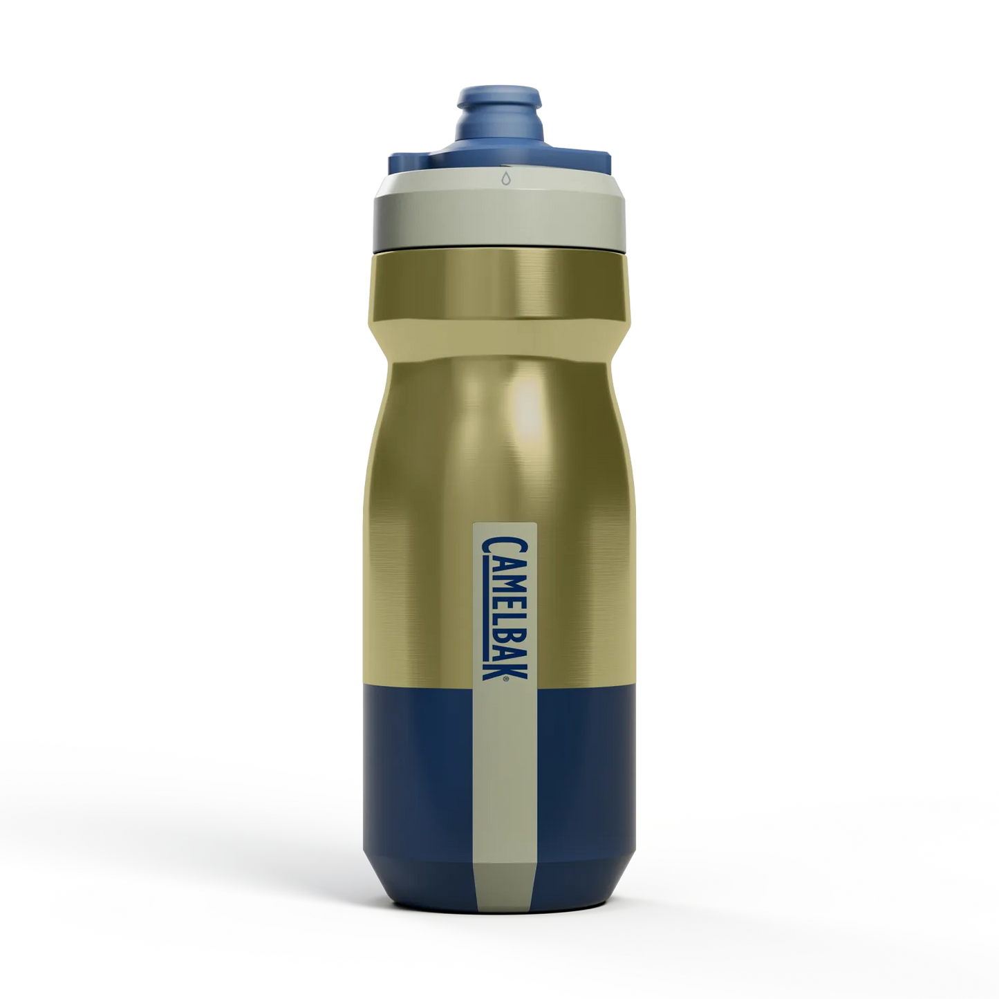 Camelbak Podium Steel Insulated bottle in Mercury Fog colour, 18oz size.