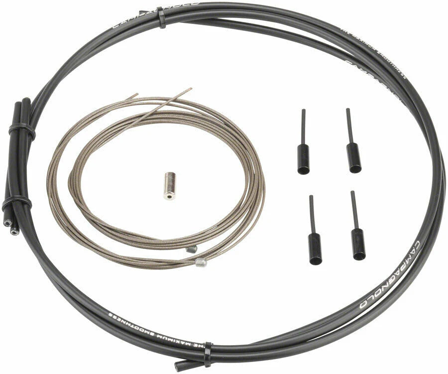 Full Campagnolo cable and housing set for smooth shifting