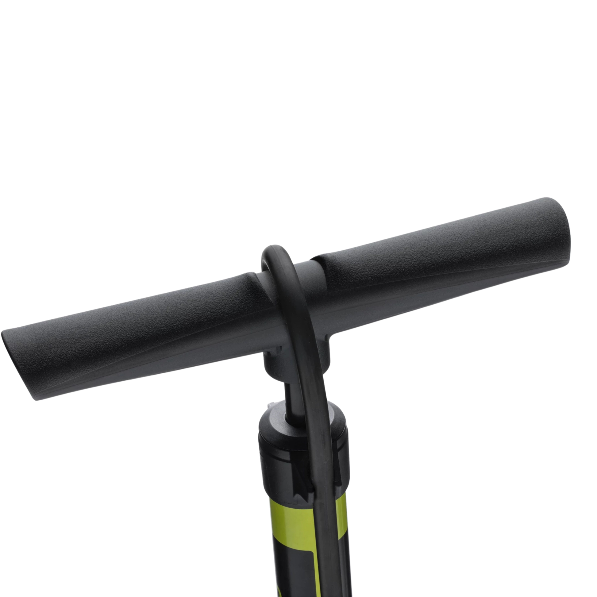 Cannondale Essential floor pump handle with hose close up view