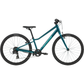 Cannondale Kids Quick 24 youth bike side view in deep teal