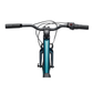 Cannondale Kids Quick 24 youth bike handlebar view in deep teal
