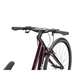 Cannondale Quick 4 StepThru Royal Purple hybrid bike handle bar view