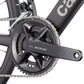 Cannondale Synapse Carbon 5 endurance road bike crank close up view