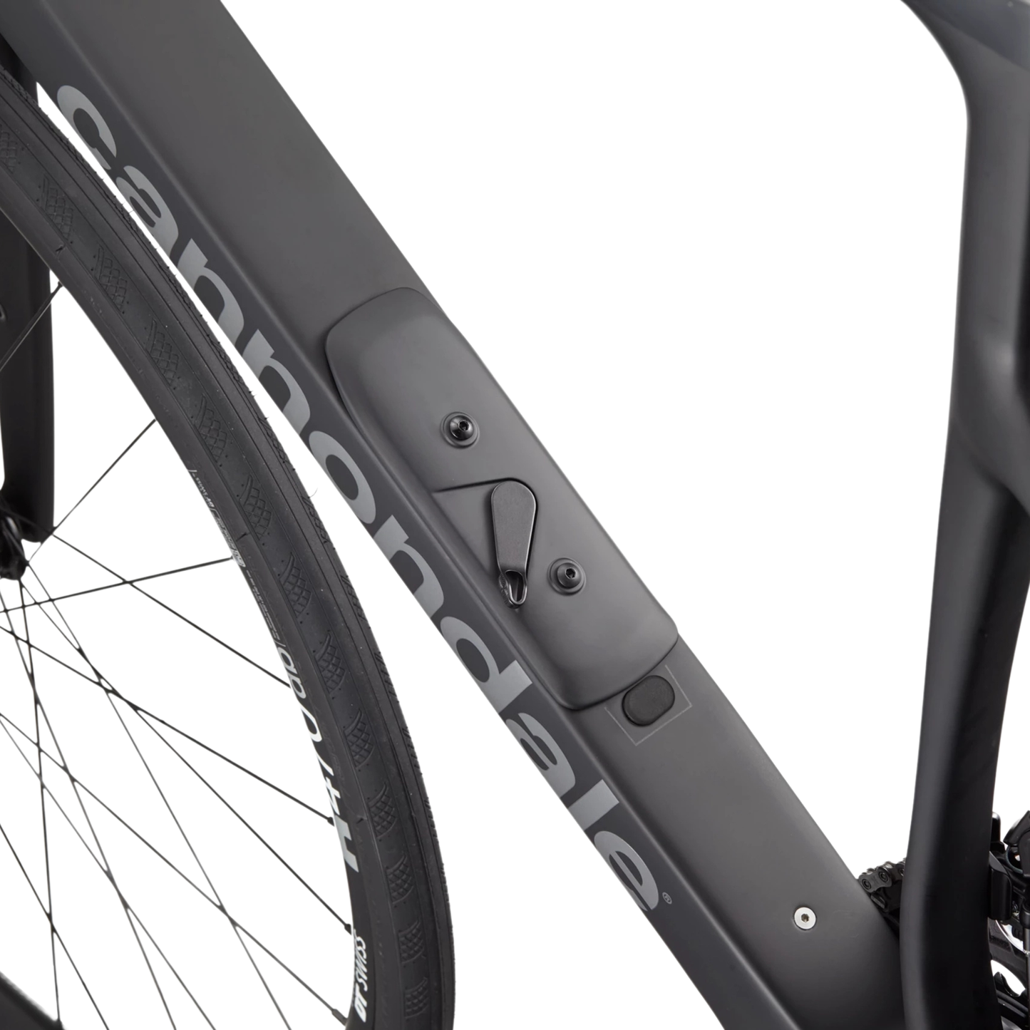 Cannondale Synapse Carbon 5 endurance road bike down tube storage