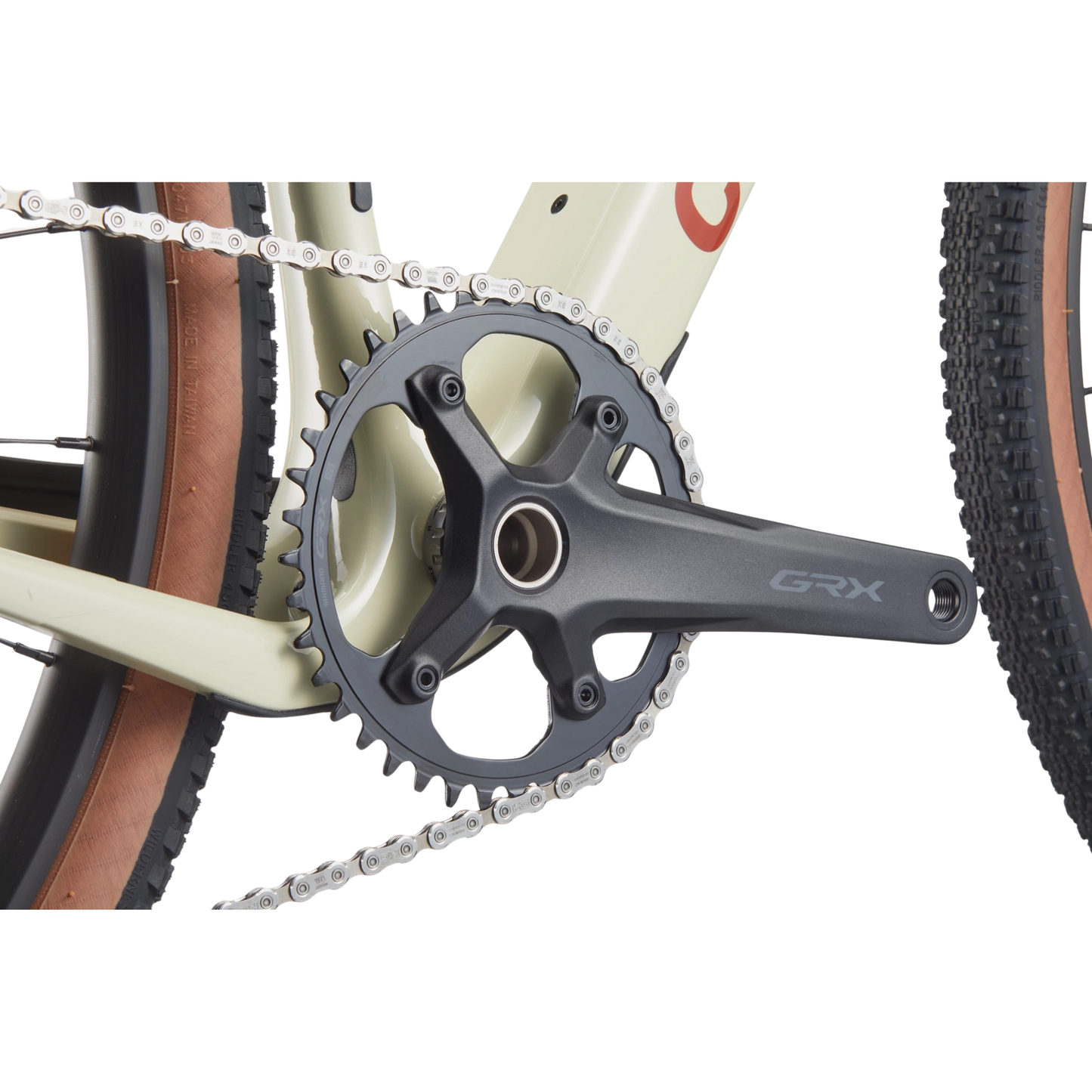 Cannondale Topstone Carbon 3 GRX 1x carbon gravel bike Shimano GRX crank detail