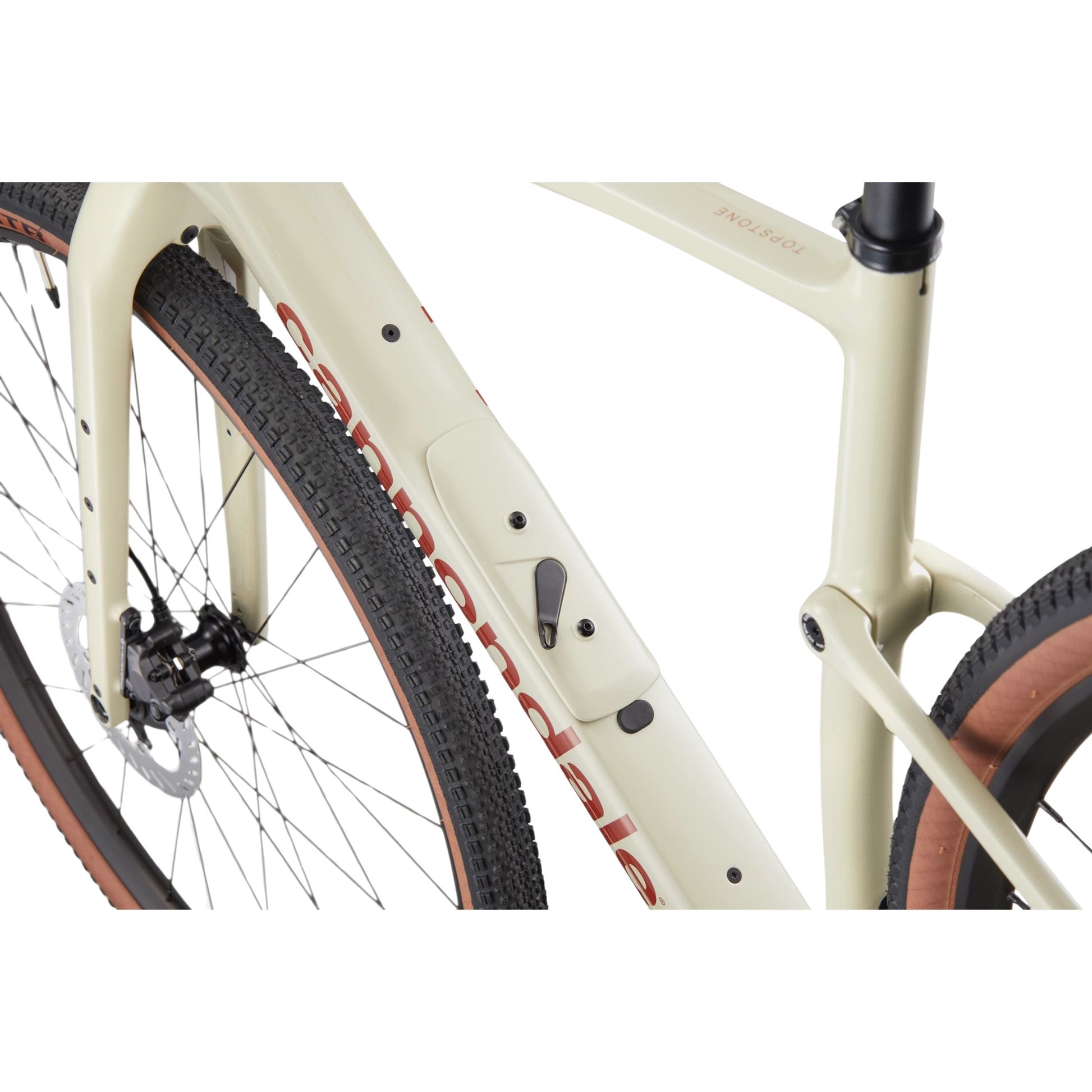 Cannondale Topstone Carbon 3 GRX 1x carbon gravel bike Stash Port detail