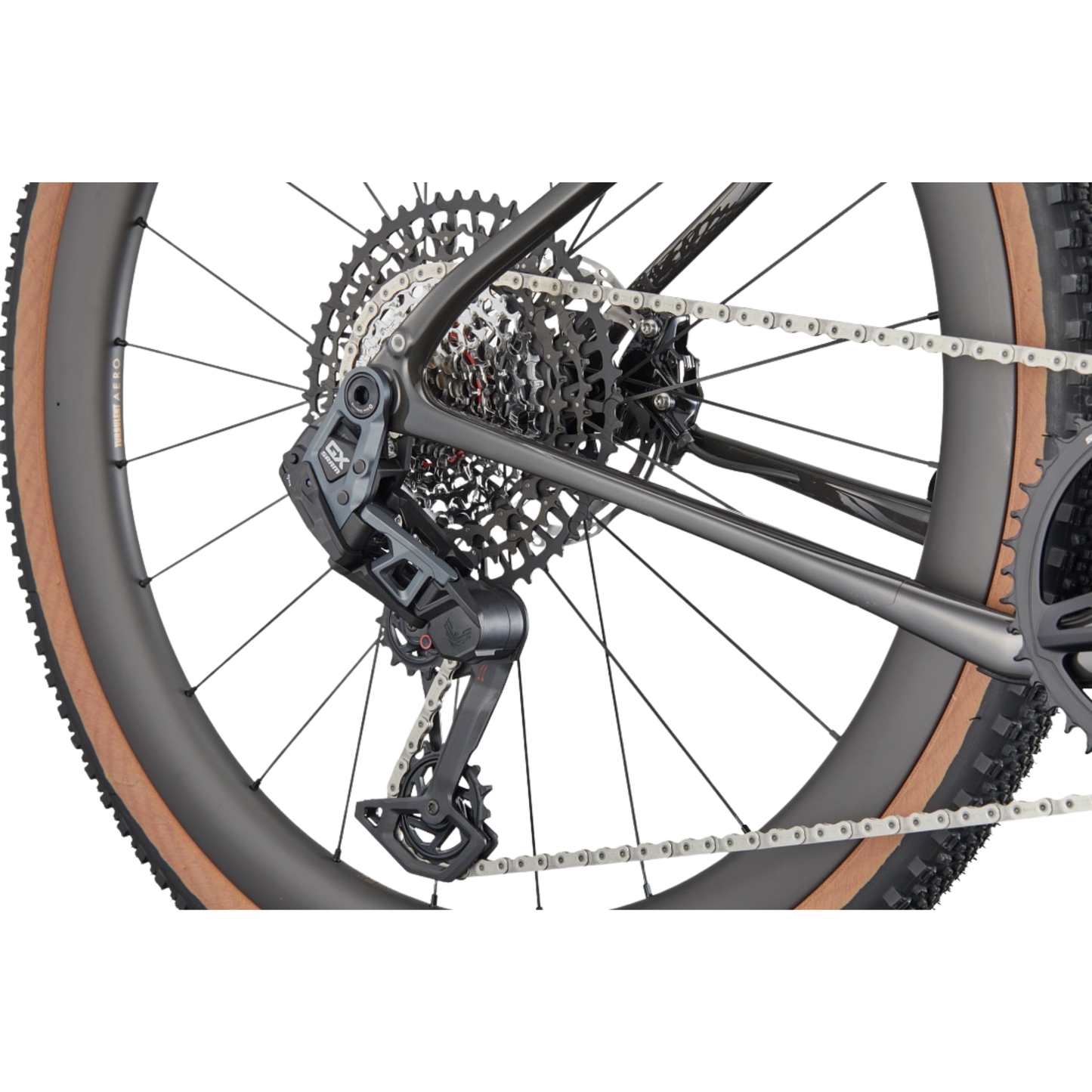 Cannondale Topstone Carbon 1 Lefty AXS gravel bike Sram GX AXS rear derailleur