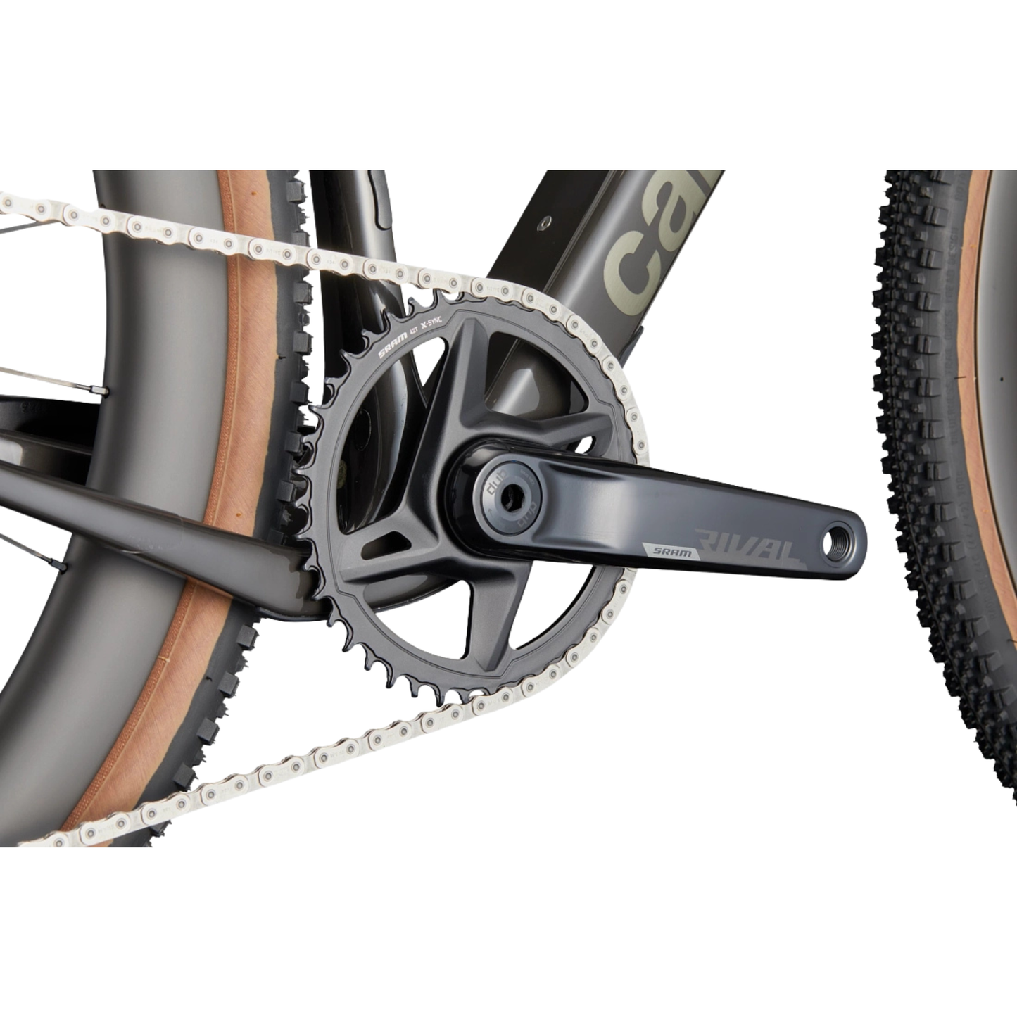 Cannondale Topstone Carbon 1 Lefty AXS gravel bike with Sram Rival Crank 