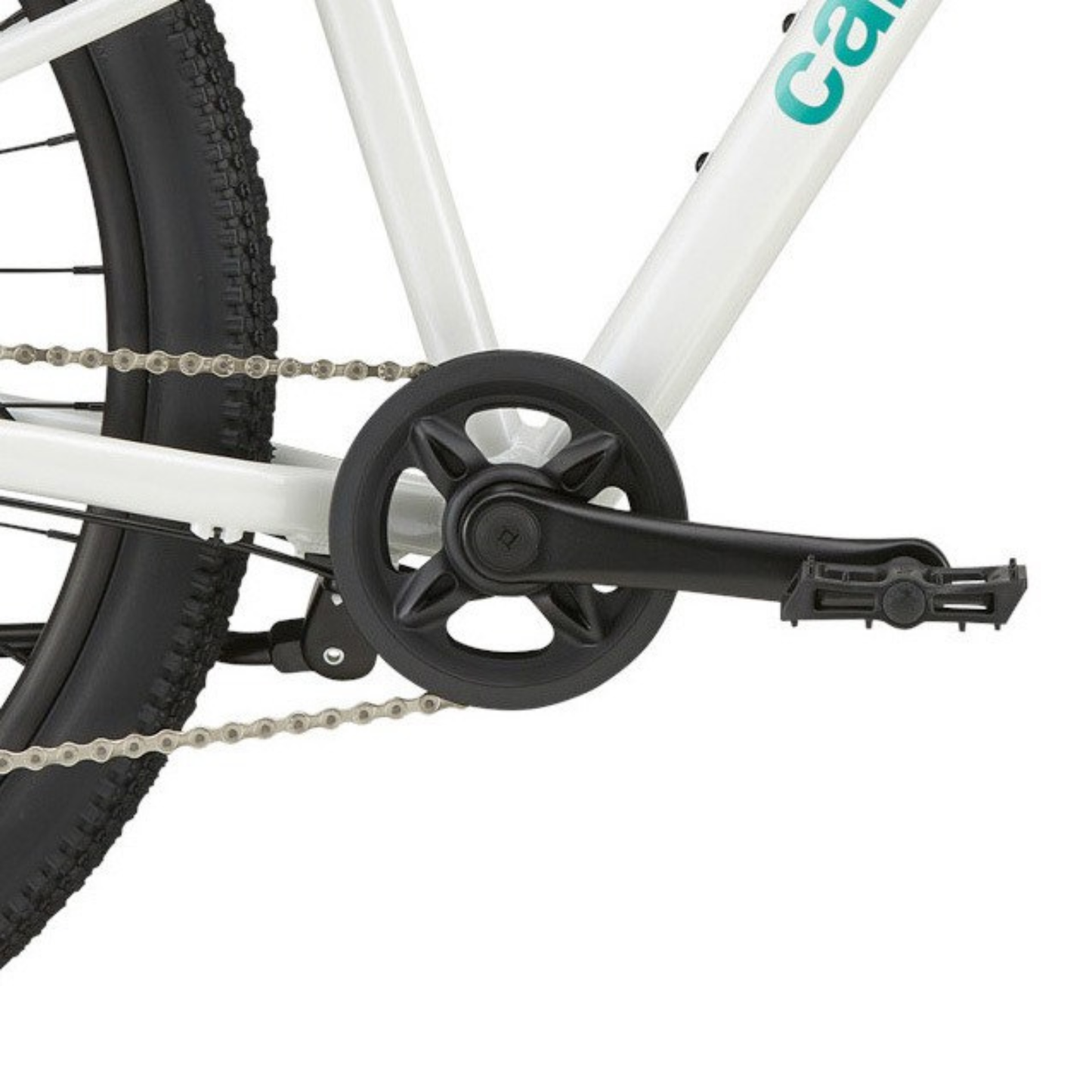 Cannondale Trail Kids 26 crank driveside close up view