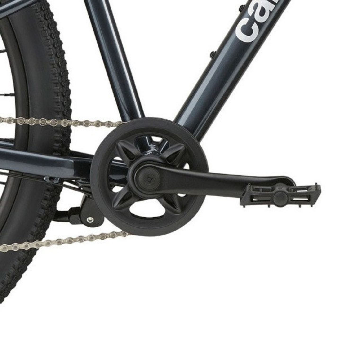 Cannondale Trail Kids 26 crank driveside close up view