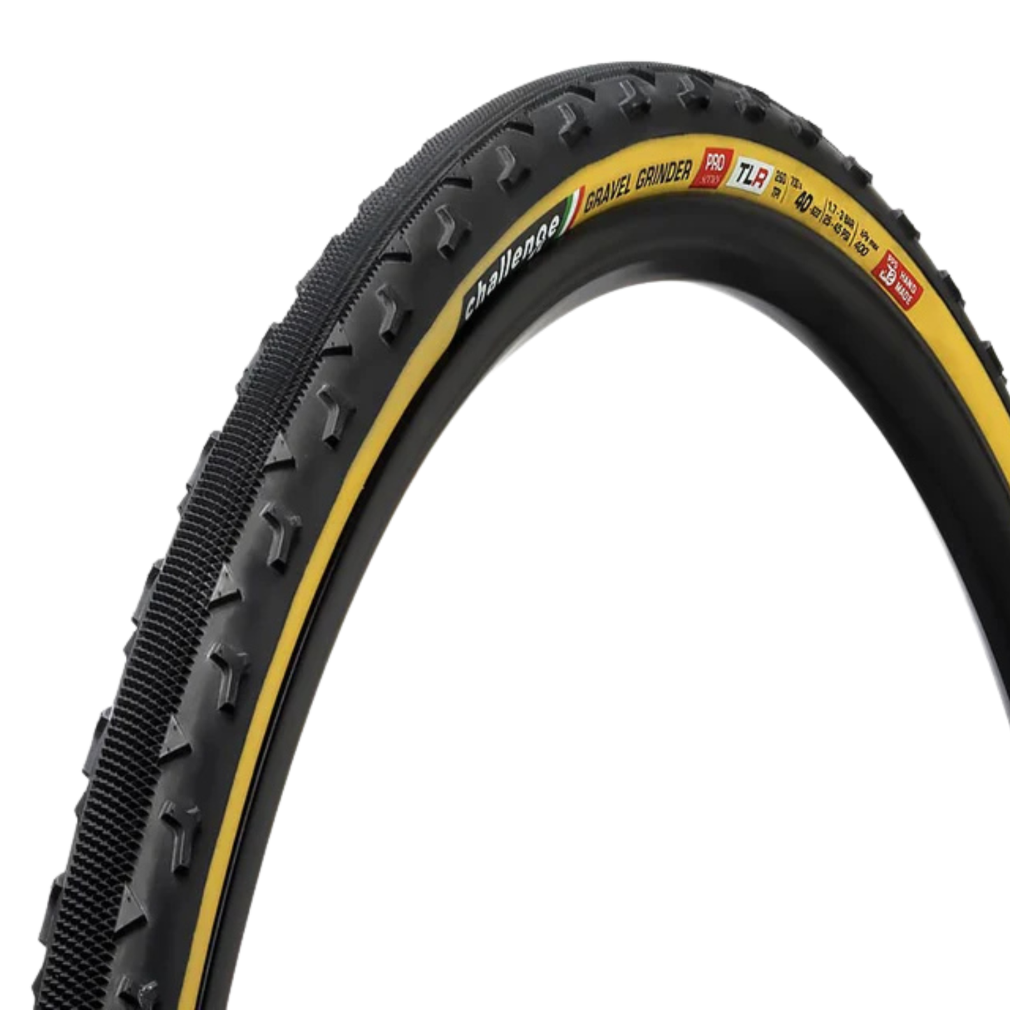 Challenge Gravel Grinder Pro 700x40C tanwall closeup