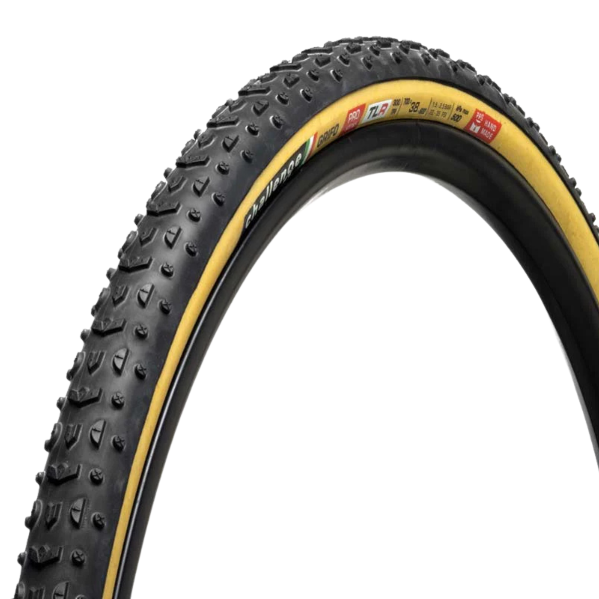 Challenge Grifo Pro Handmade TLR tire side view