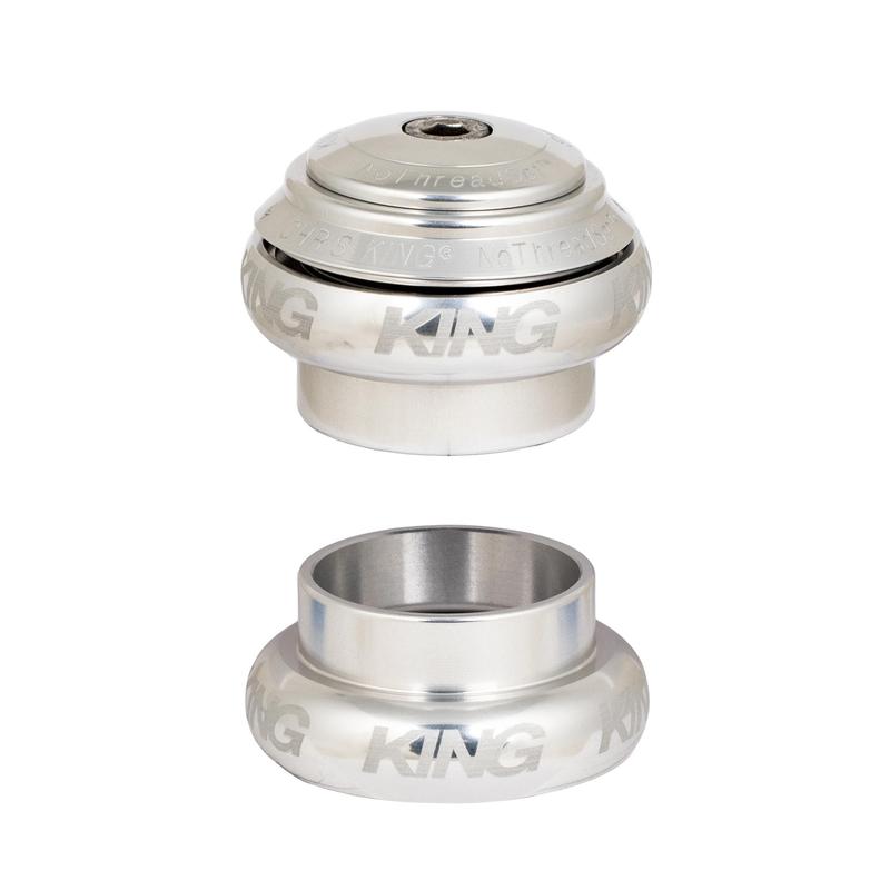 廃盤CHRIS KING 2nut headset 1inc silver Chris King | NoThreadSet Headset | Dismount Toronto – Dismount