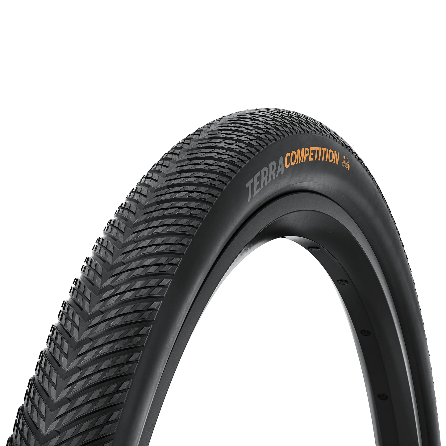 Continental Terra Competition Tubeless Ready gravel tire black close up view