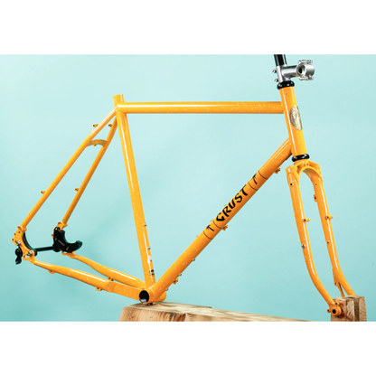 Crust Bikes Evasion frameset complete right front side view 