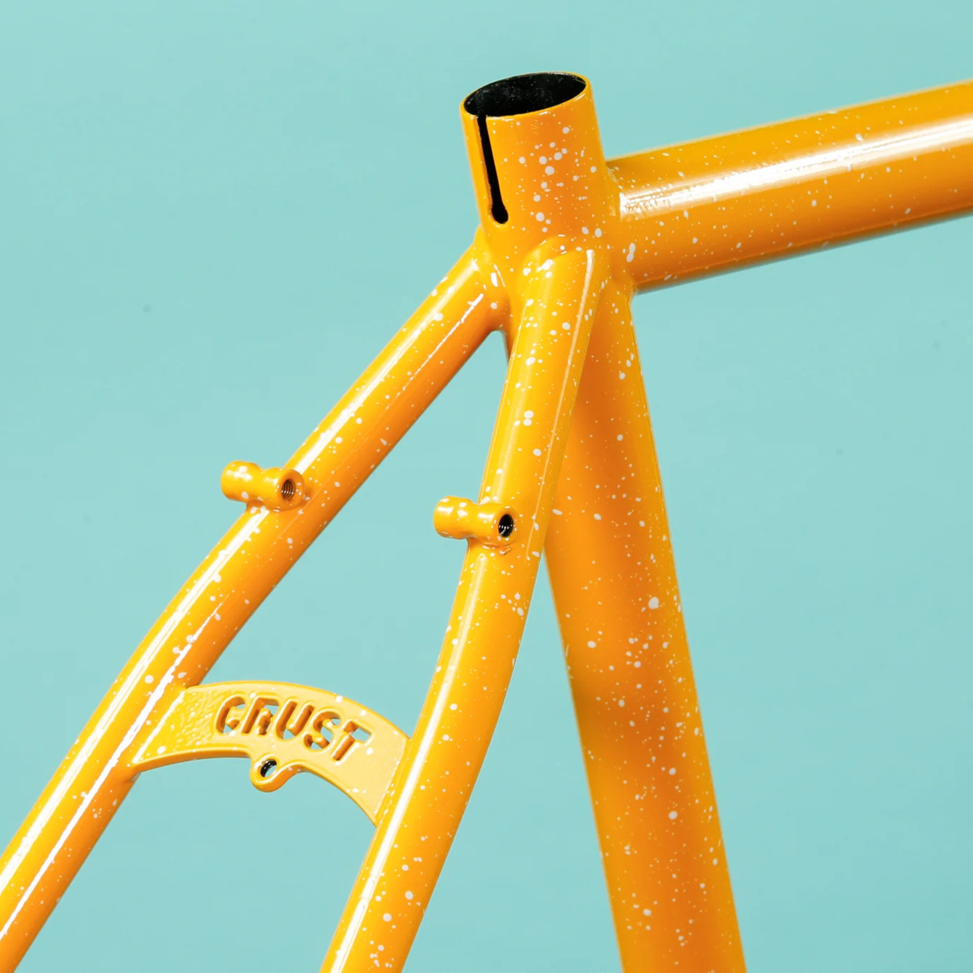 Crust Bikes Evasion frameset seat tube back view