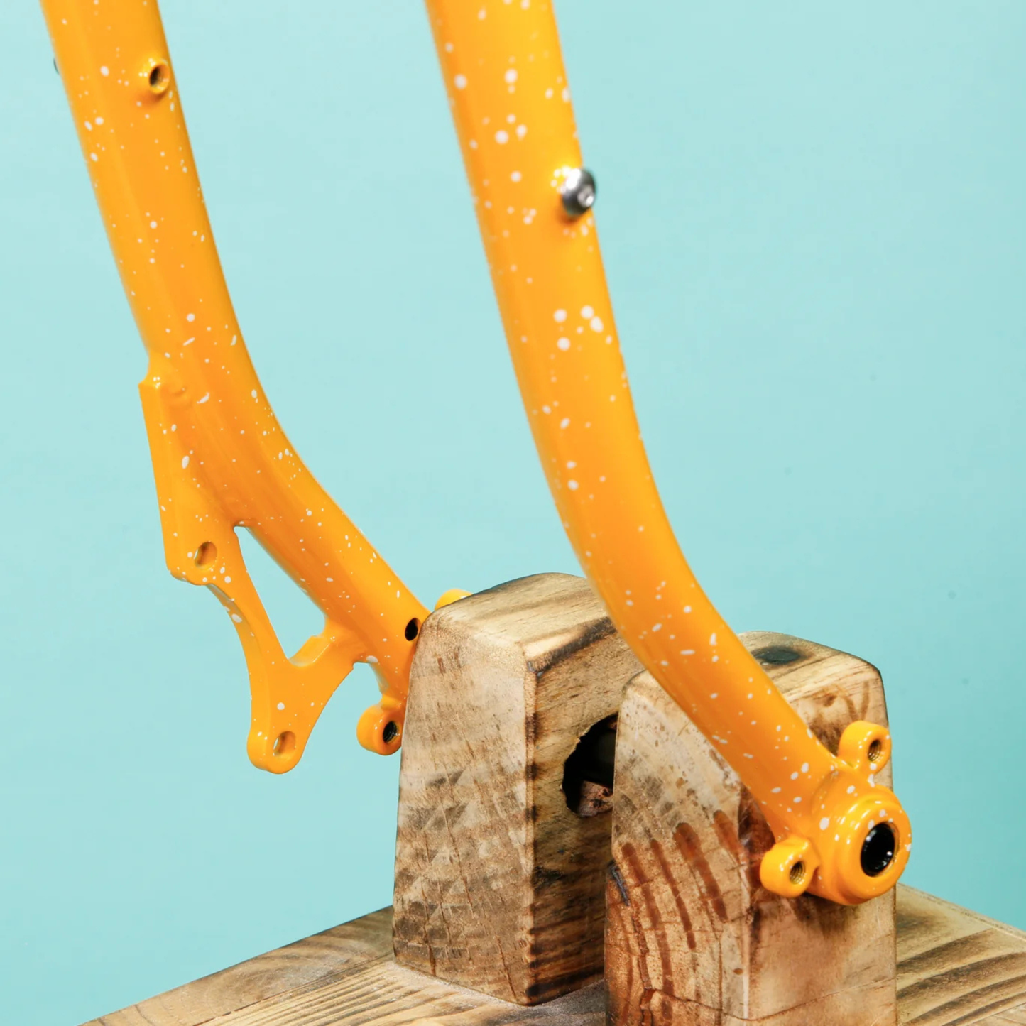 Crust Bikes Evasion frameset fork drops view