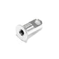 Blue Lug KOMA Light Mount in silver, original aluminum bicycle light bracket compatible with front and rear KOMA Light mounting