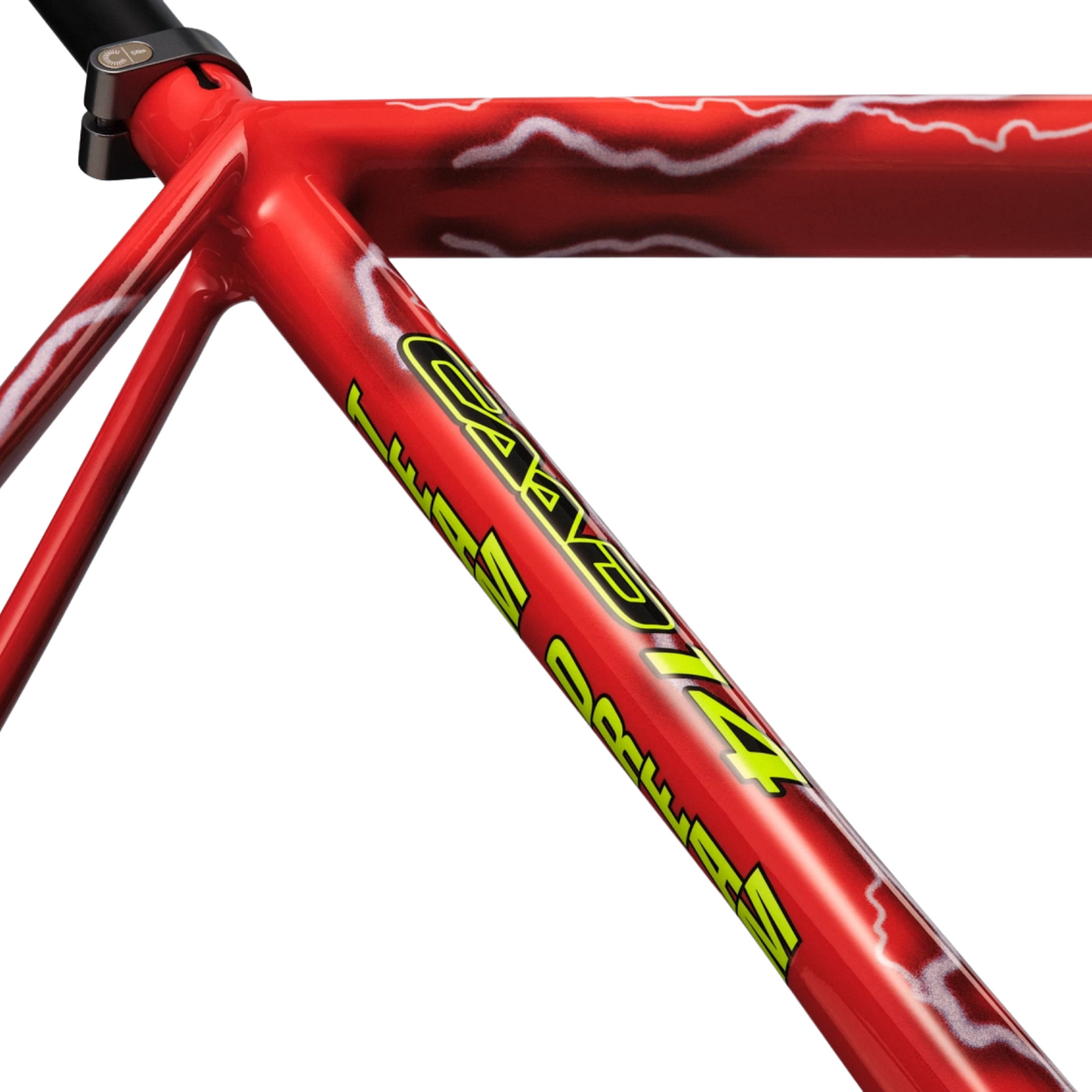 Cannondale CAAD14 Team Dream aluminum road frameset with full-carbon Delta Steerer fork, UDH dropout, BSA bottom bracket and 32mm tire clearance